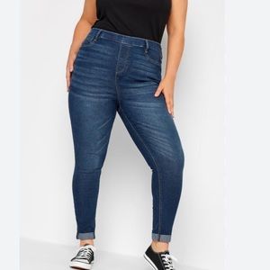 CATO EST 1946 DENIM High Rise Pullon Size 14 Denim Jeans